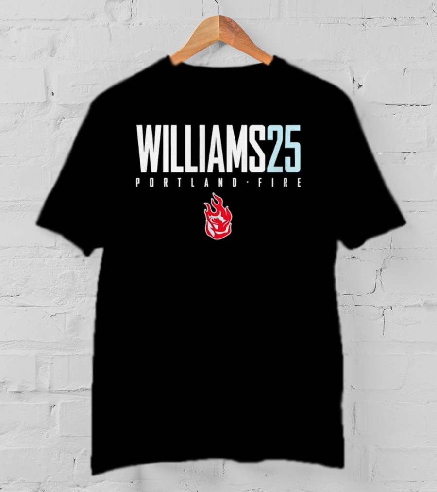 Williams 25 Portland Fire Iconic Blend T-Shirt