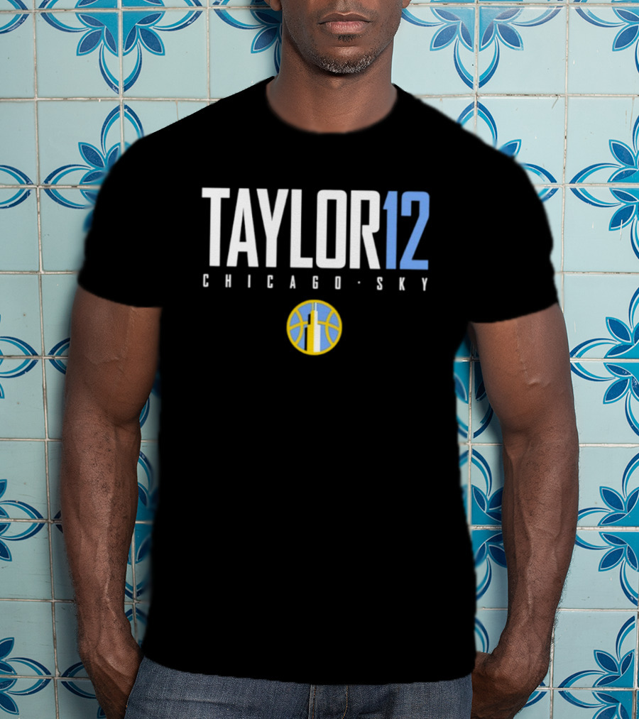 Taylor 12 Chicago Sky WNBA T-Shirt