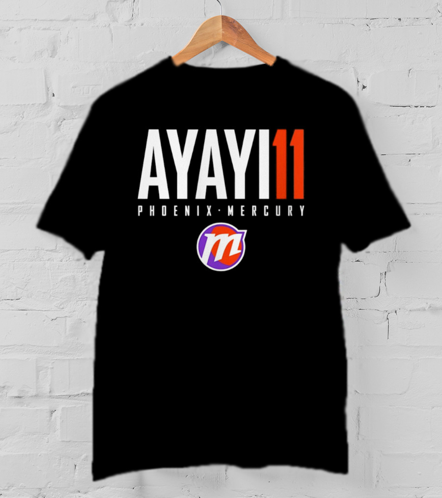 Phoenix Mercury Ayayi 11 WNBA Player Jersey T-Shirt