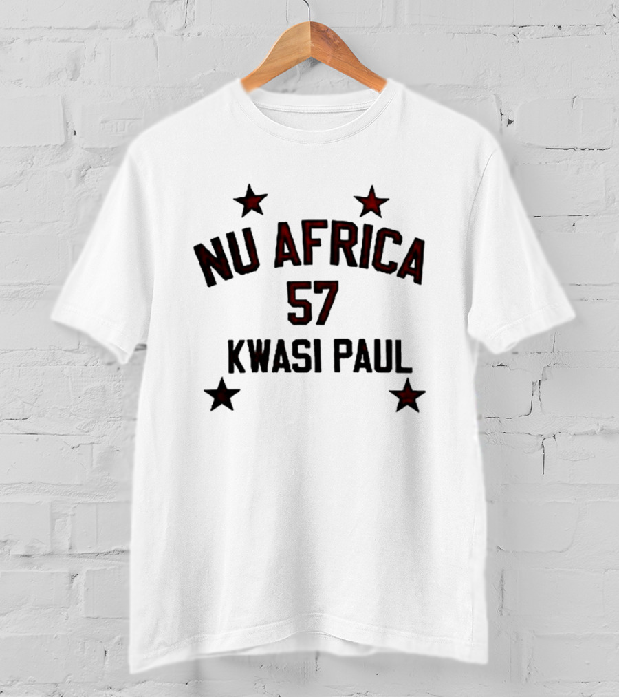 Nu Africa 57 Kwasi Paul Varsity T-Shirt