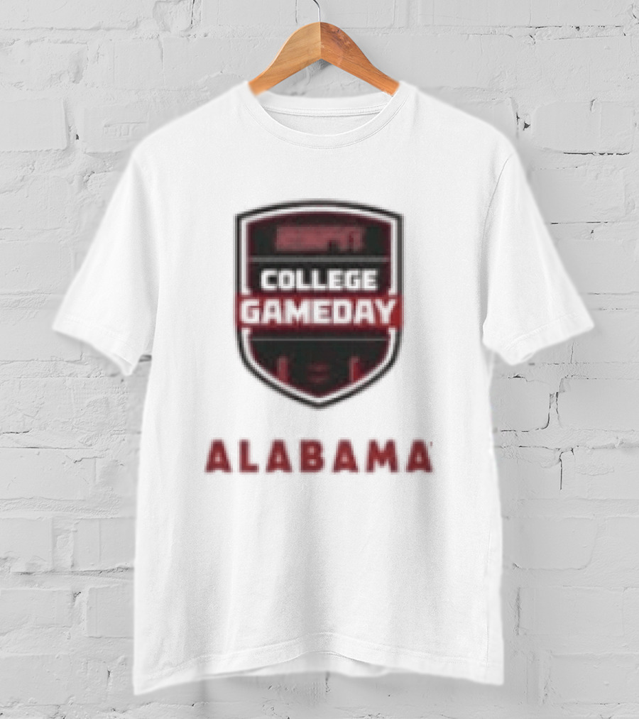 ESPN College GameDay Alabama Crimson Tide Stadium T-Shirt