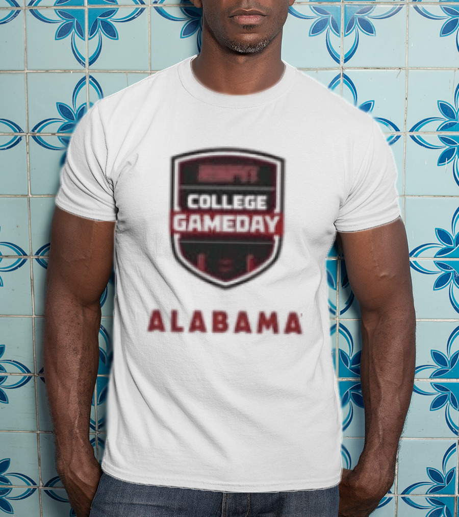 ESPN College GameDay Alabama Crimson Tide Stadium T-Shirt