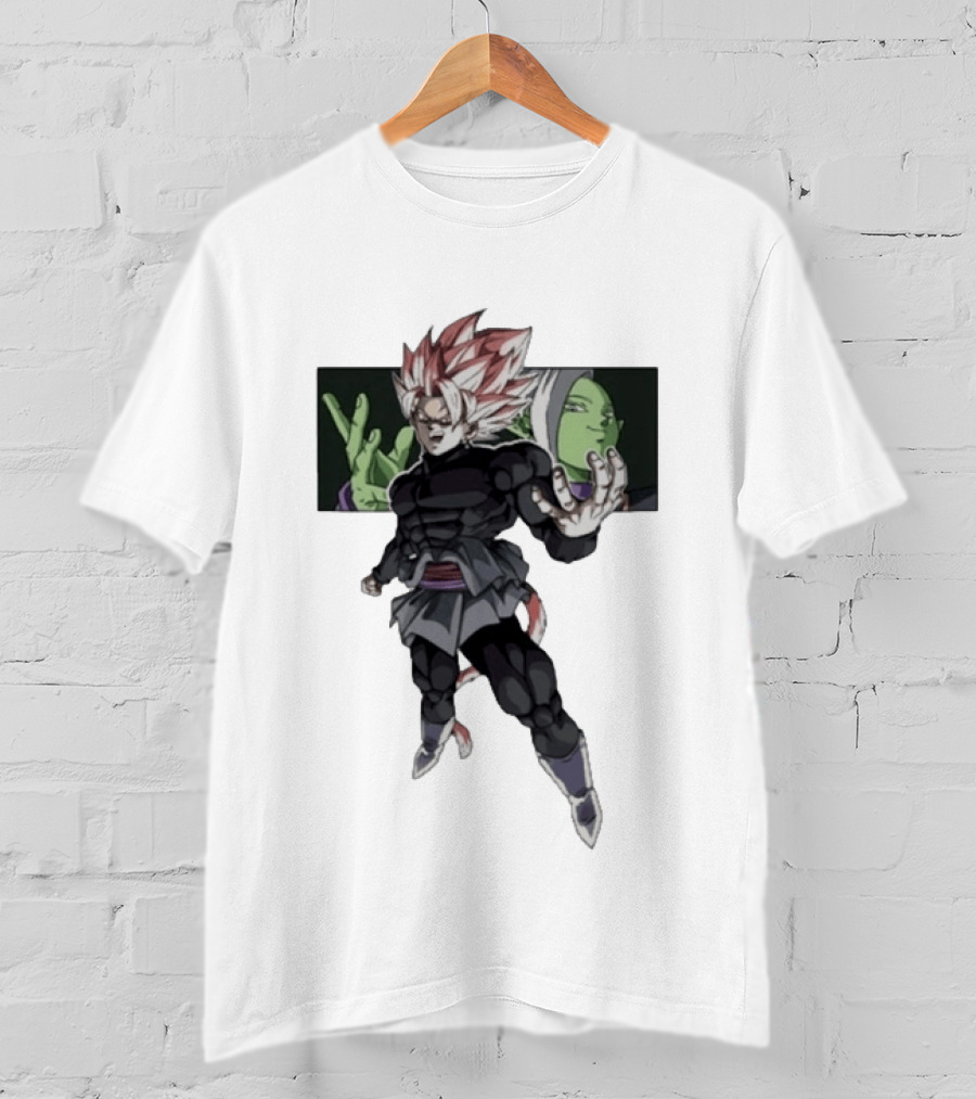 Goku Black Zamasu Fusion Dragon Ball Super Anime Villain Transformation T-Shirt