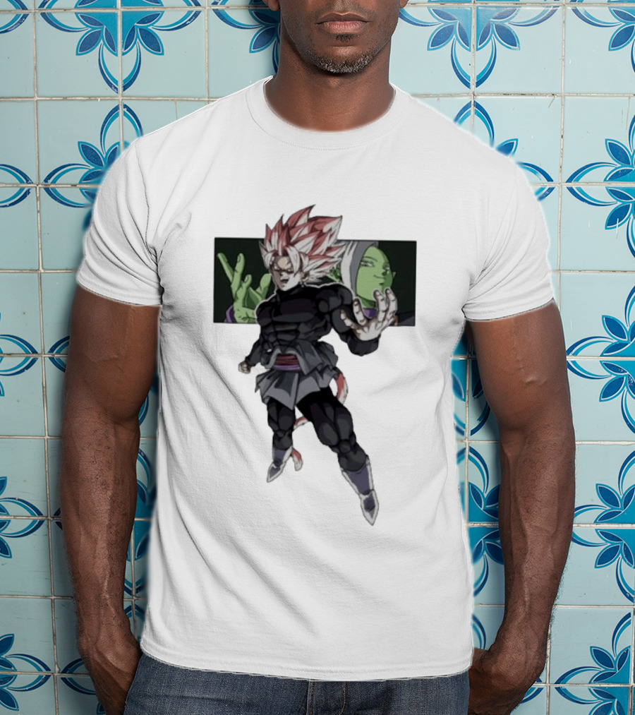Goku Black Zamasu Fusion Dragon Ball Super Anime Villain Transformation T-Shirt
