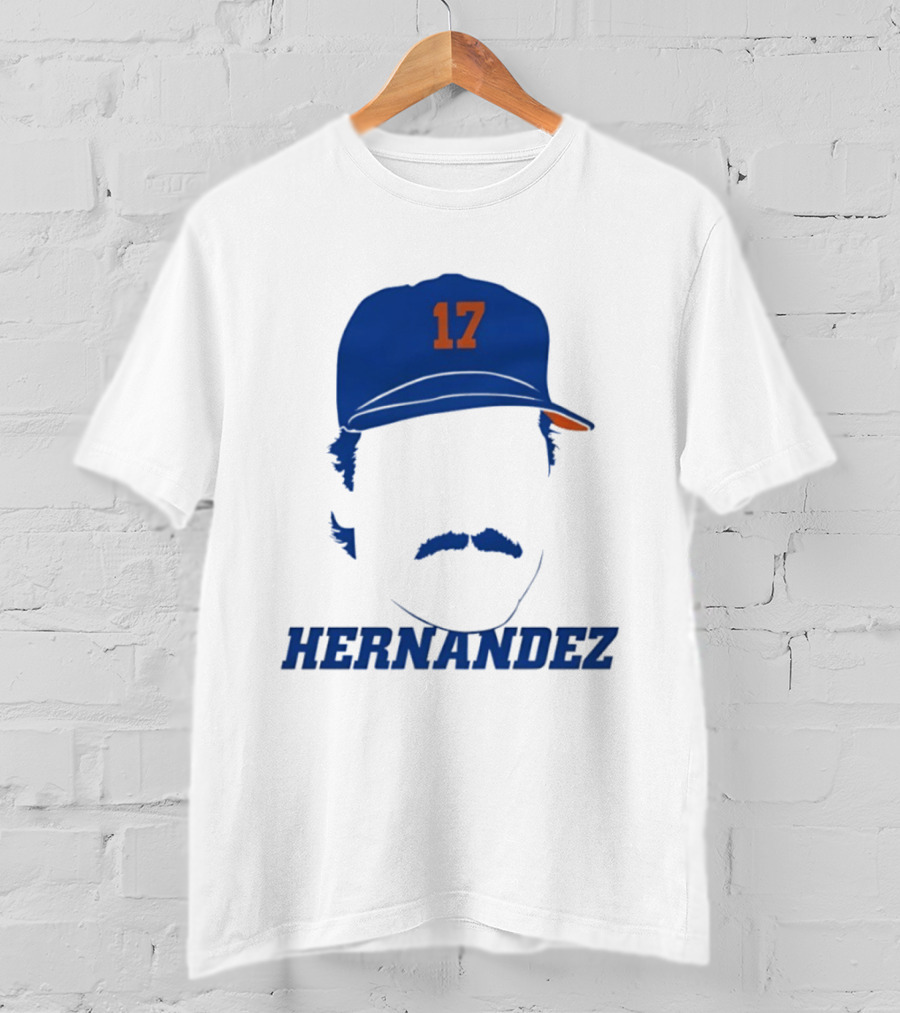 Keith Hernandez 17 New York Mets Baseball Cap T-Shirt