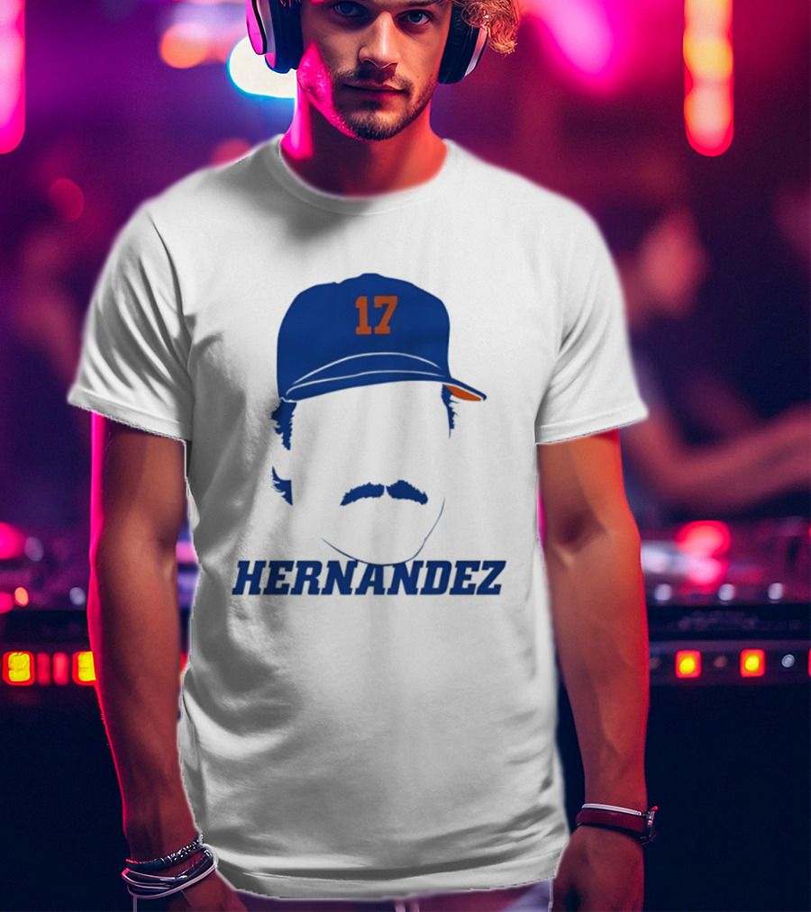 Keith Hernandez 17 New York Mets Baseball Cap T-Shirt