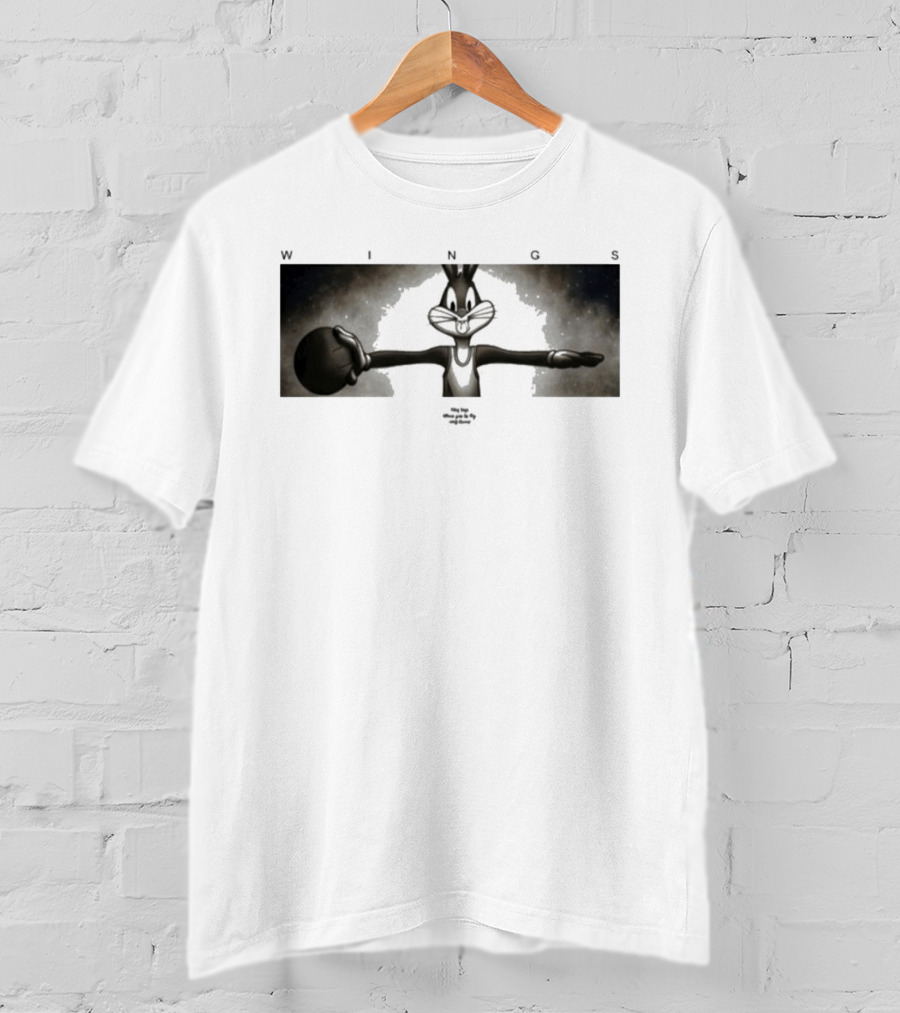 Wings Bugs Bunny Basketball Russell Westbrook Jordan Collaboration T-Shirt