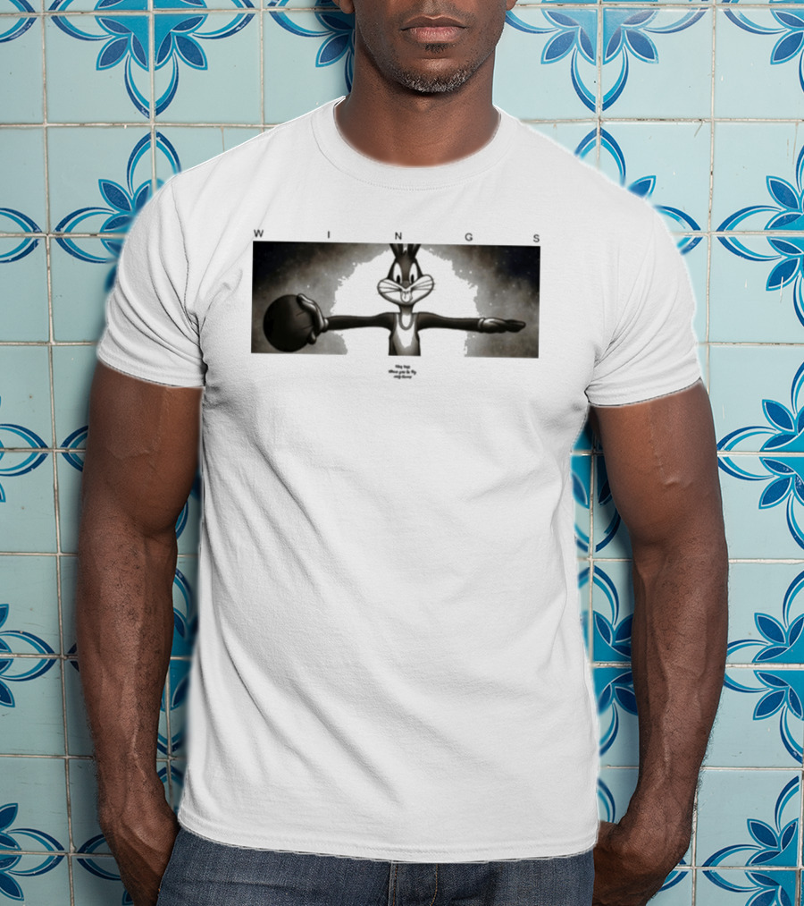 Wings Bugs Bunny Basketball Russell Westbrook Jordan Collaboration T-Shirt