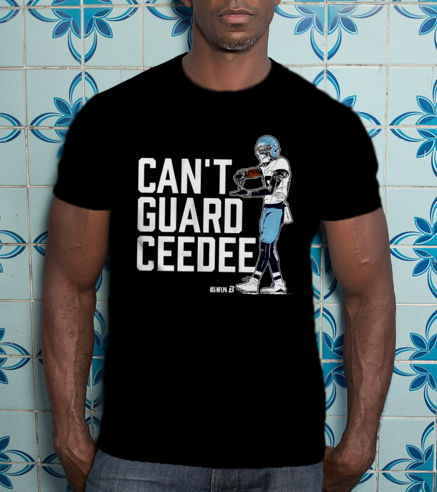 Can't Guard CeeDee Lamb Football Player T-Shirt