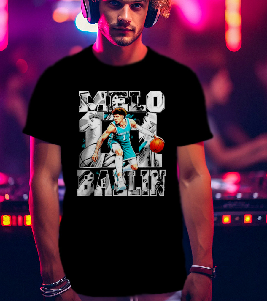Classic LaMelo Ball Melo TEA Ballin Charlotte Hornets Bootleg Rap T-Shirt