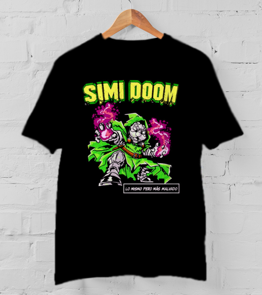 Simi Doom Lo Mismo Pero Más Malvado Doctor Doom Comic T-Shirt