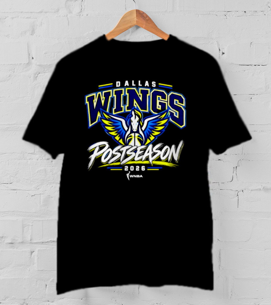 Dallas Wings WNBA Postseason 2026 Basketball Team Fans T-Shirt