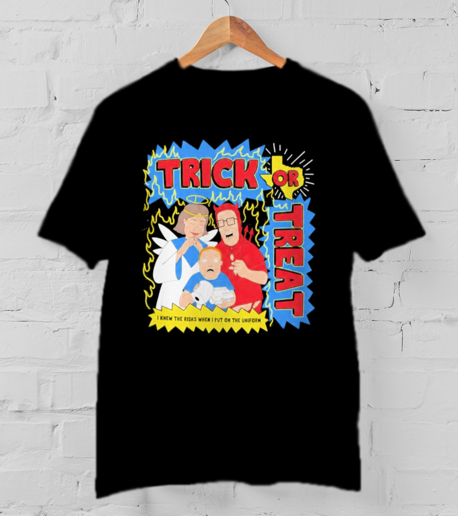 Trick Or Treat Hank Hill Halloween 2026 T-Shirt