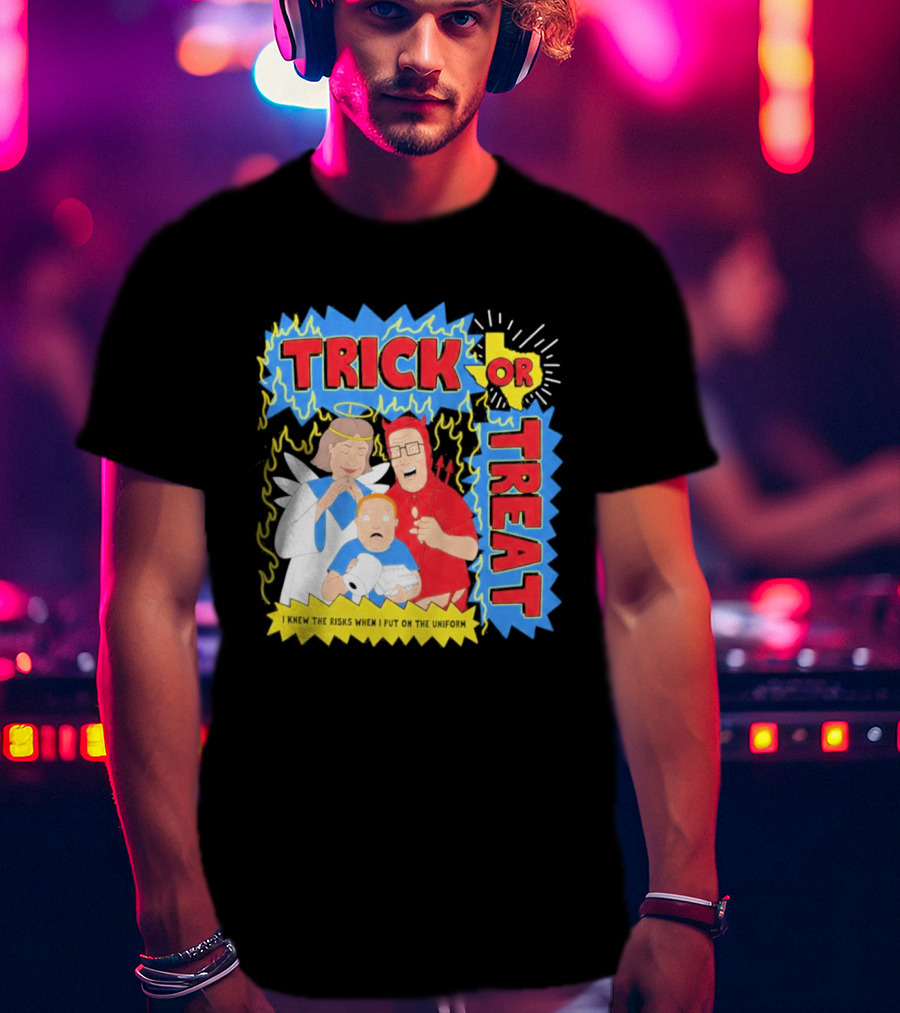 Trick Or Treat Hank Hill Halloween 2026 T-Shirt