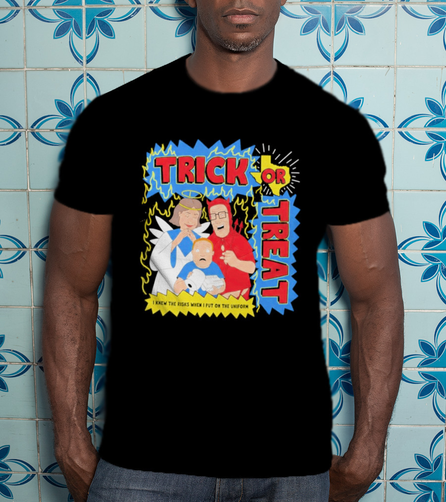 Trick Or Treat Hank Hill Halloween 2026 T-Shirt