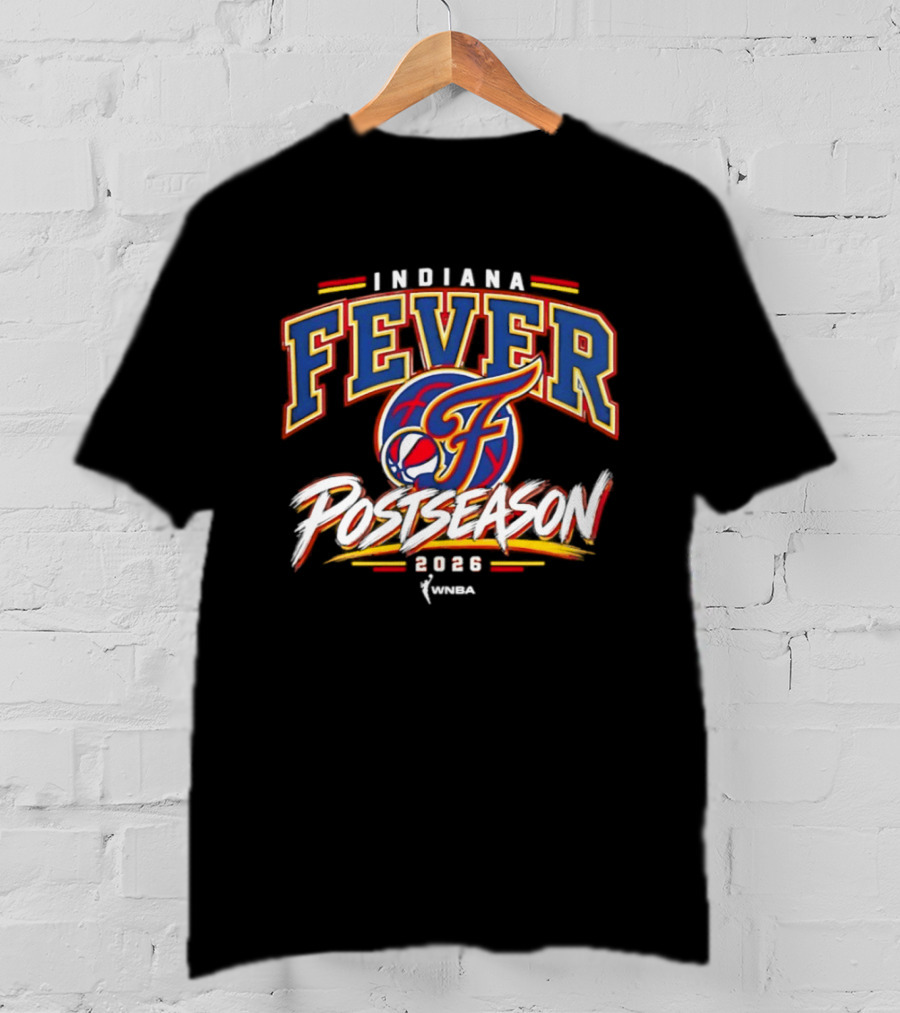 Indiana Fever WNBA Fever Postseason 2026 T-Shirt