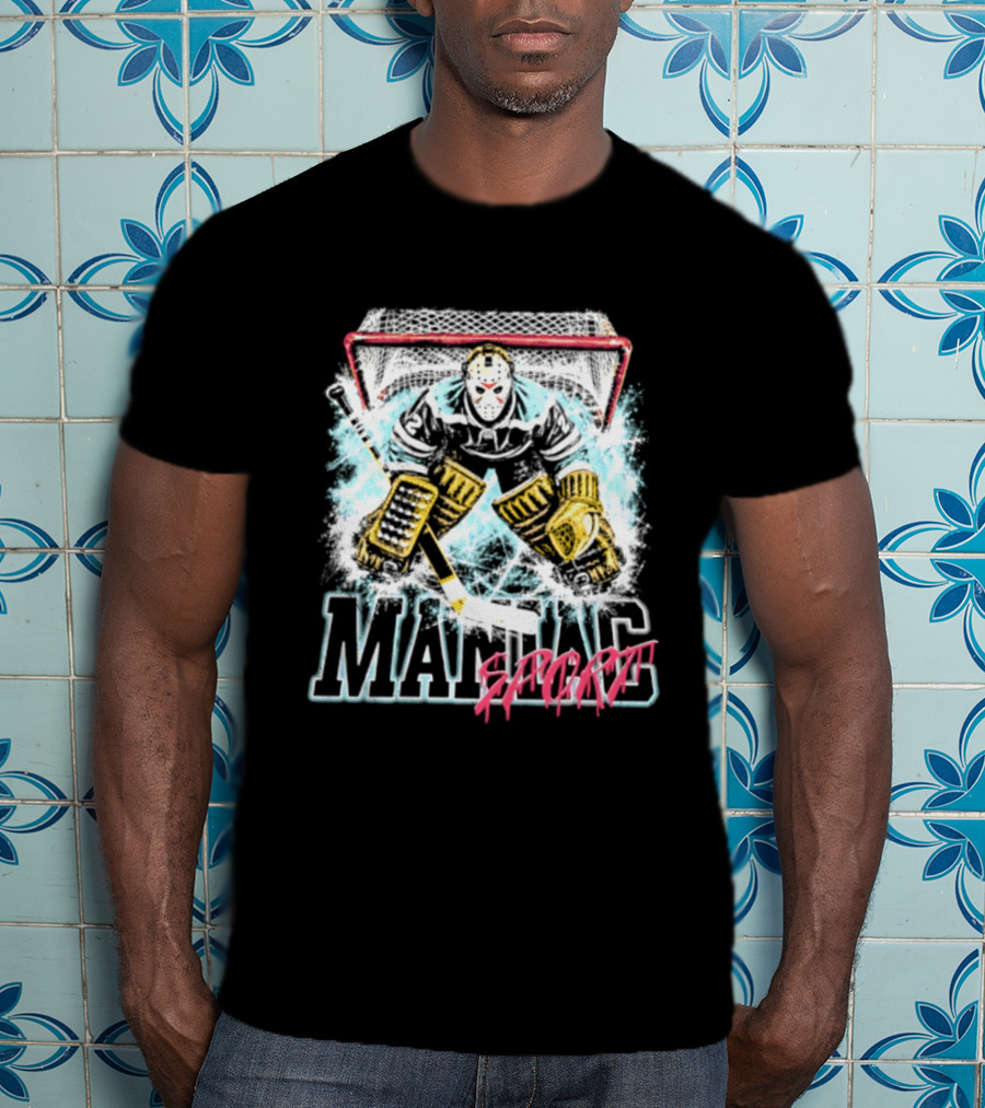 Jason Voorhees Maniac Sport 2026 Hockey Halloween T-Shirt