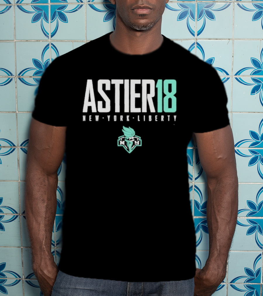 Astier 18 New York Liberty WNBA T-Shirt