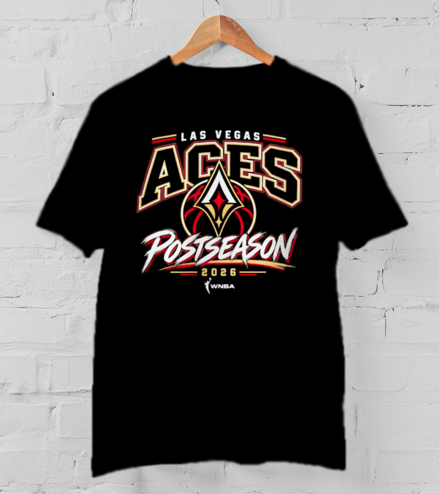 WNBA Las Vegas Aces Postseason 2026 T-Shirt