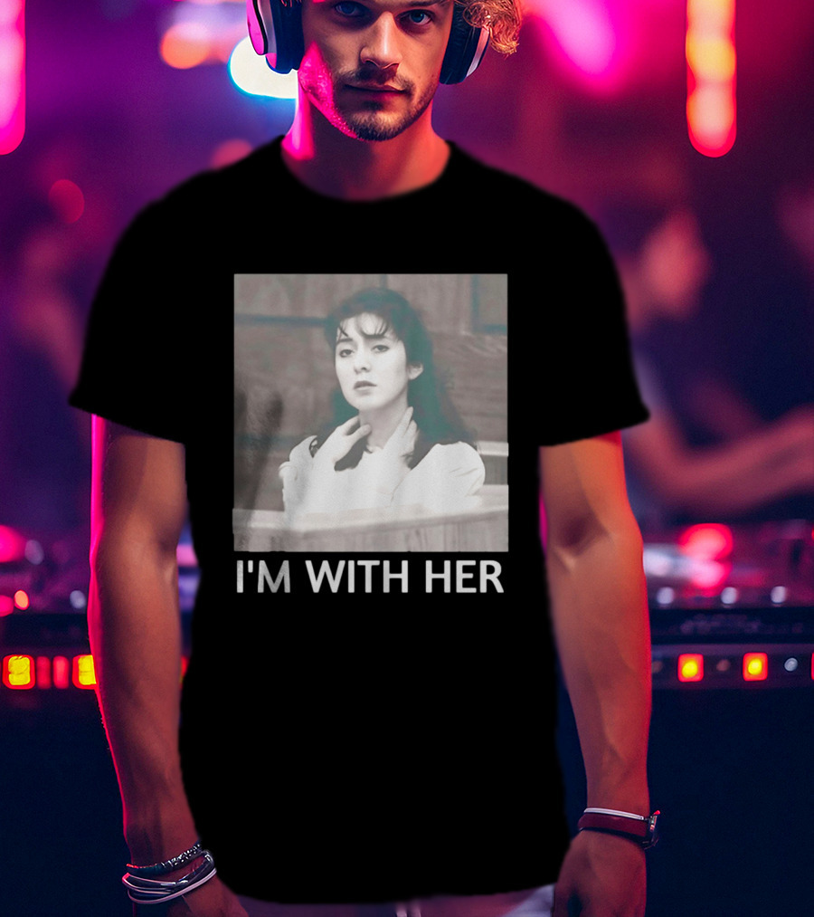 Lorena Bobbitt I'm With Her Courtroom Image T-Shirt