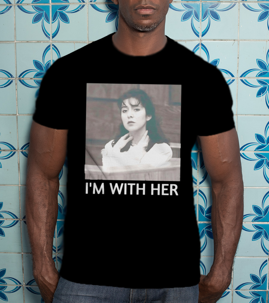 Lorena Bobbitt I'm With Her Courtroom Image T-Shirt