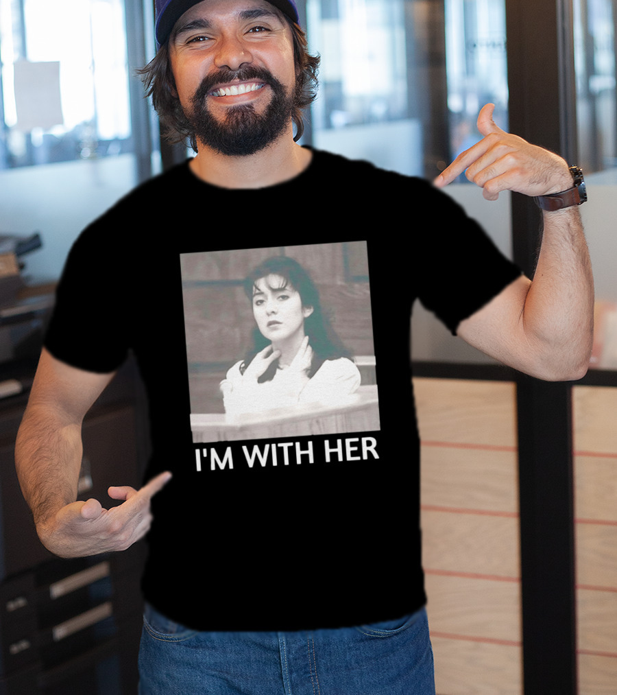 Lorena Bobbitt I'm With Her Courtroom Image T-Shirt