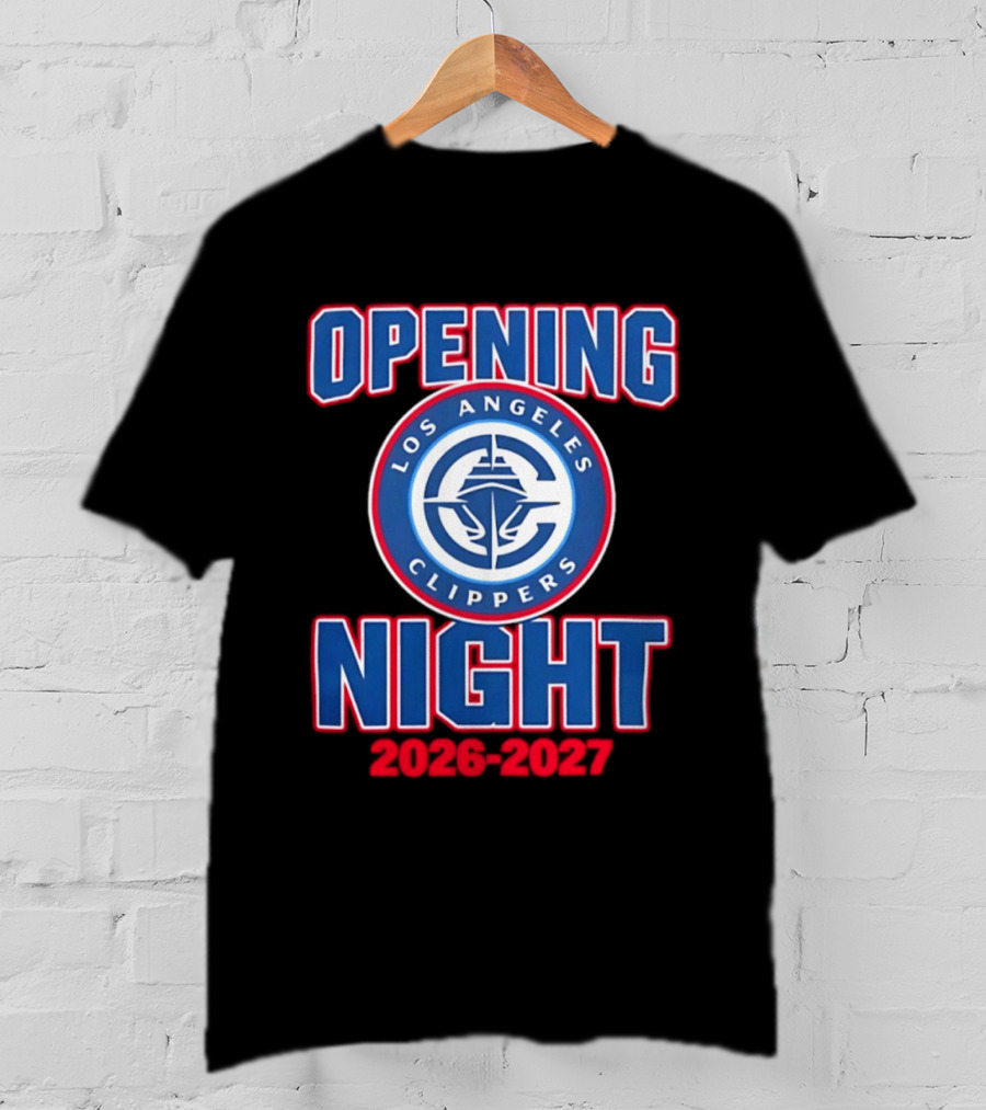 Los Angeles Clippers Opening Night 2026 2027 T-Shirt