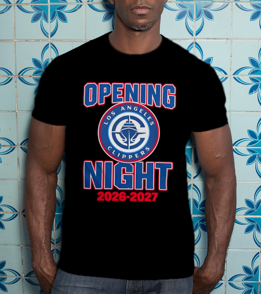 Los Angeles Clippers Opening Night 2026 2027 T-Shirt