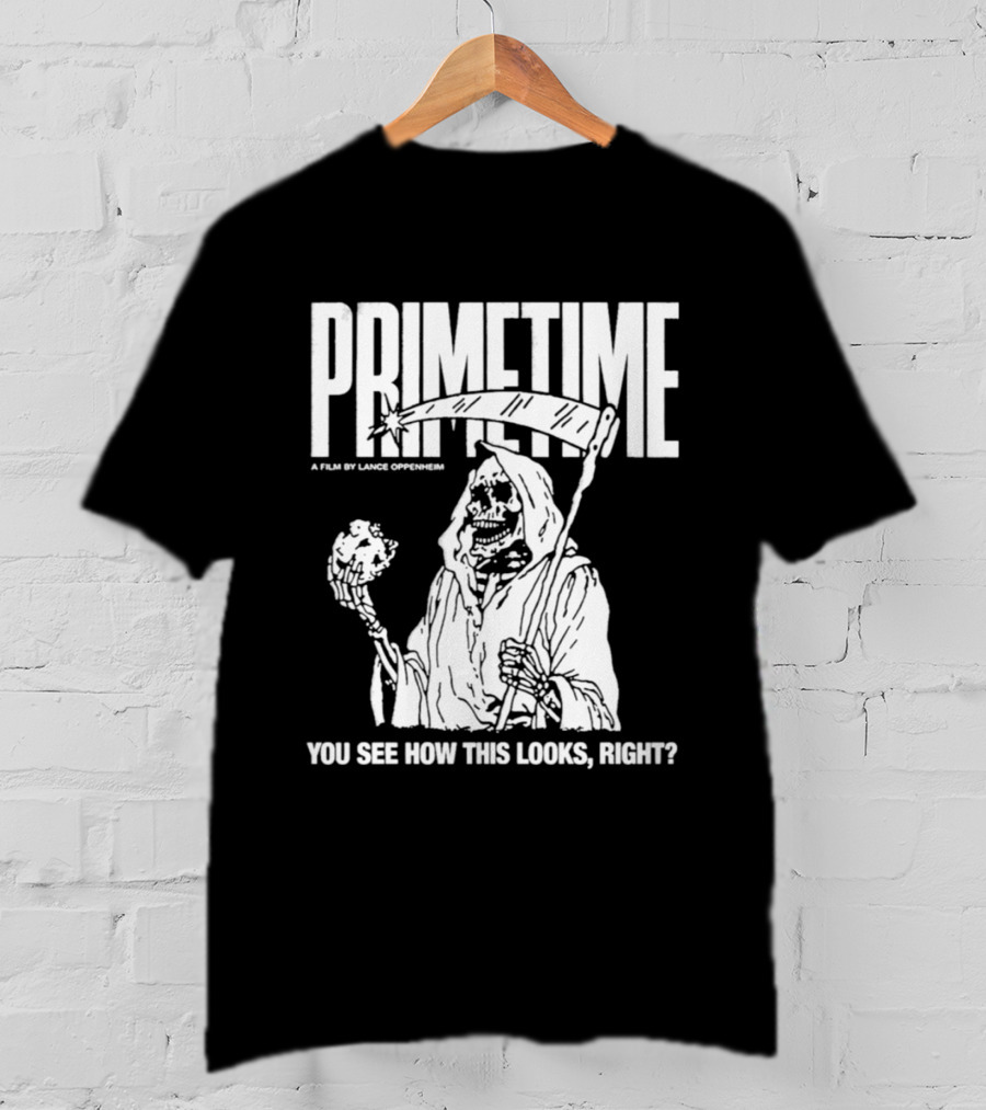 Robert Pattinson Primetime You See How This Looks Right A Film By Louis Oppenheim T-Shirt