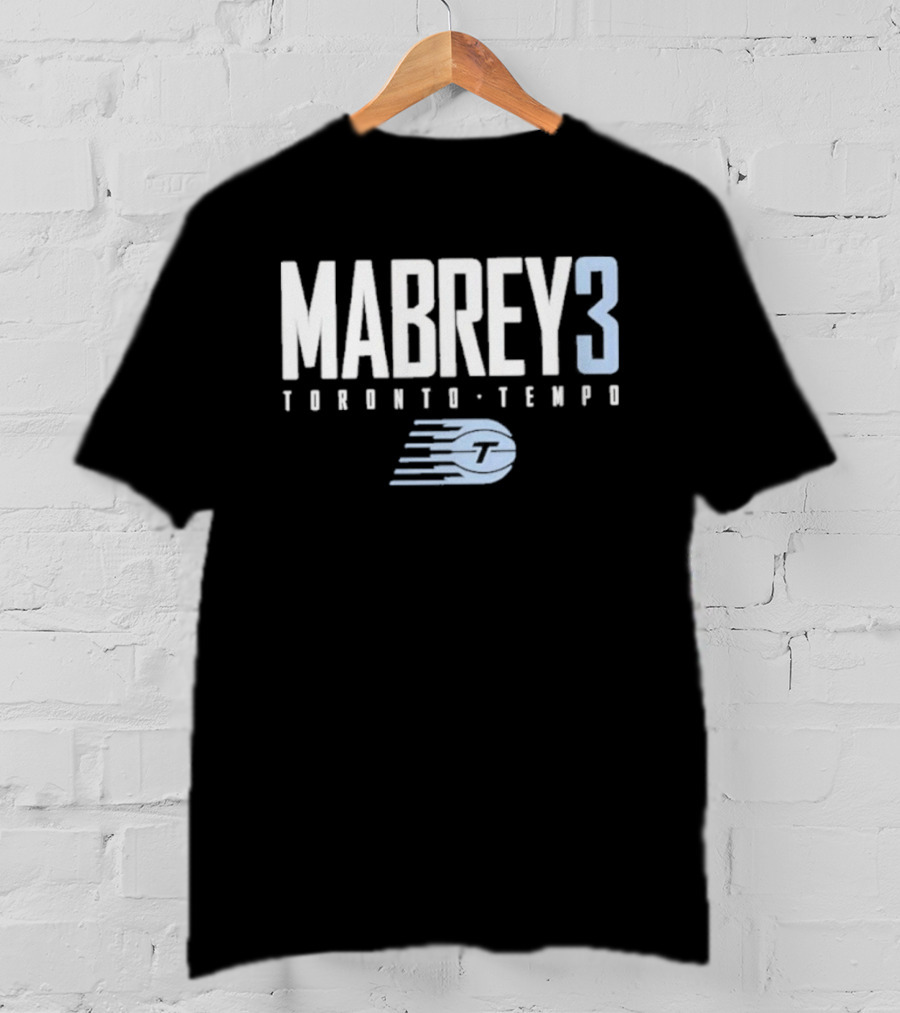 Mabrey 3 Toronto Tempo WNBA T-Shirt