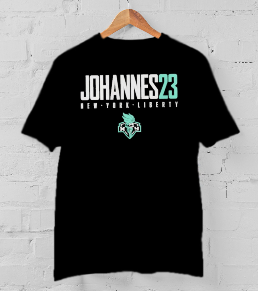 Marine Johannes 23 New York Liberty WNBA T-Shirt
