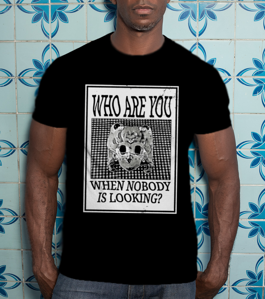 Sailor Moon Who Are You When Nobody Is Looking Anime T-Shirt