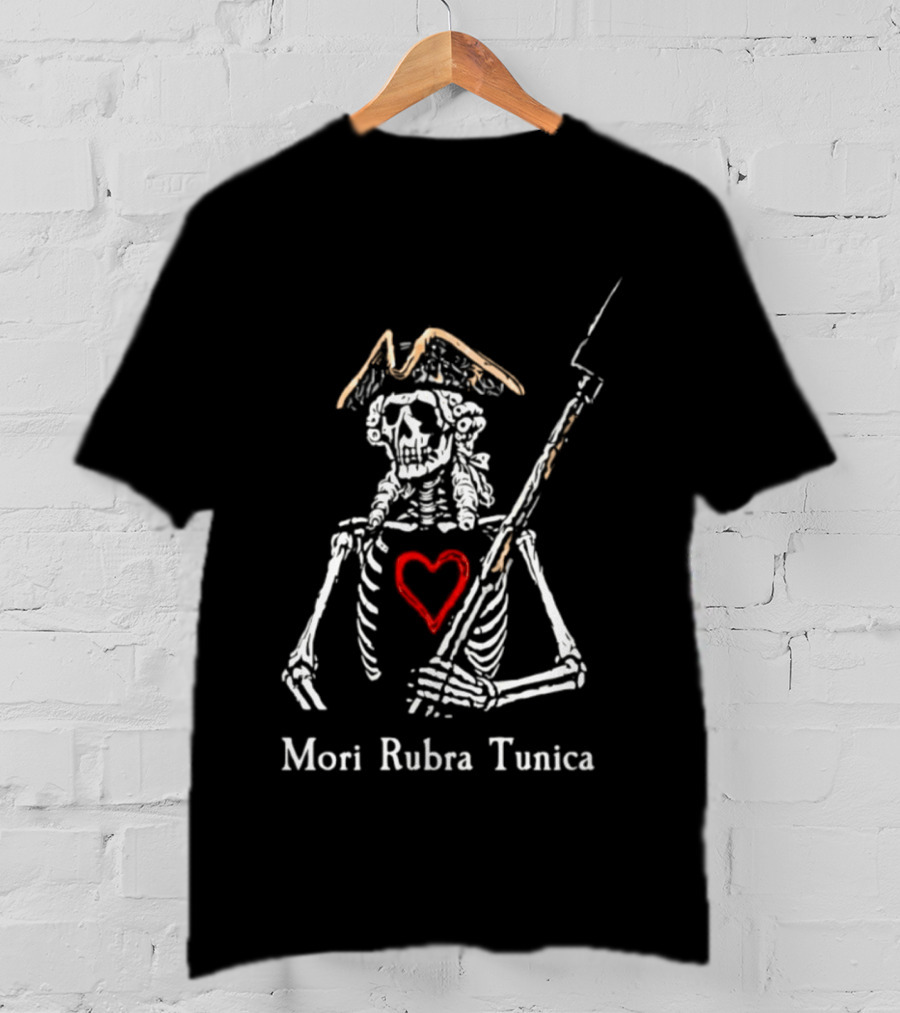 Mori Rubra Tunica Skeleton With Heart T-Shirt