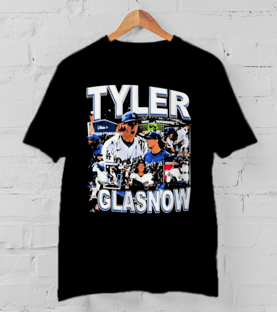 Tyler Glasnow Los Angeles Dodgers Baseball Team T-Shirt