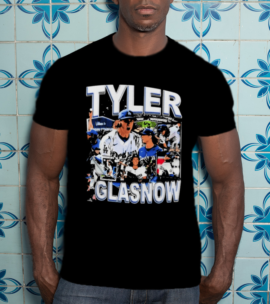 Tyler Glasnow Los Angeles Dodgers Baseball Team T-Shirt