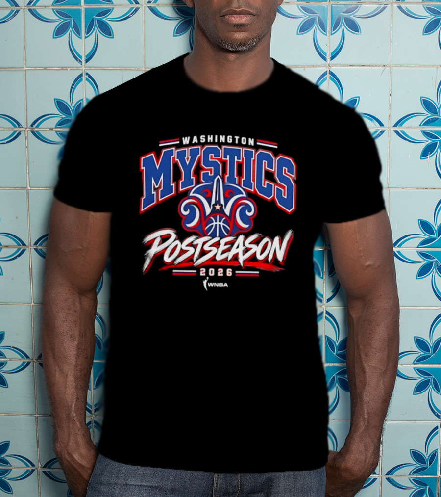 Washington Mystics WNBA Postseason 2026 Basketball Sports Team T-Shirt