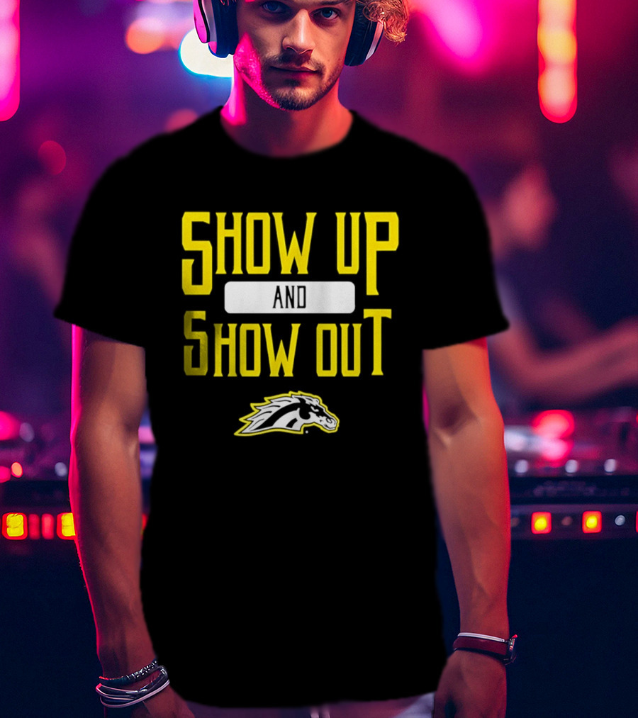 Western Michigan Broncos Show Up Show Out Bold Yellow T-Shirt