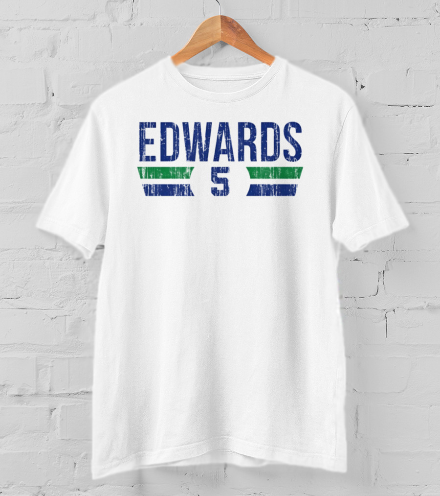 Anthony Edwards 5 Minnesota Timberwolves NBA 2026 T-Shirt