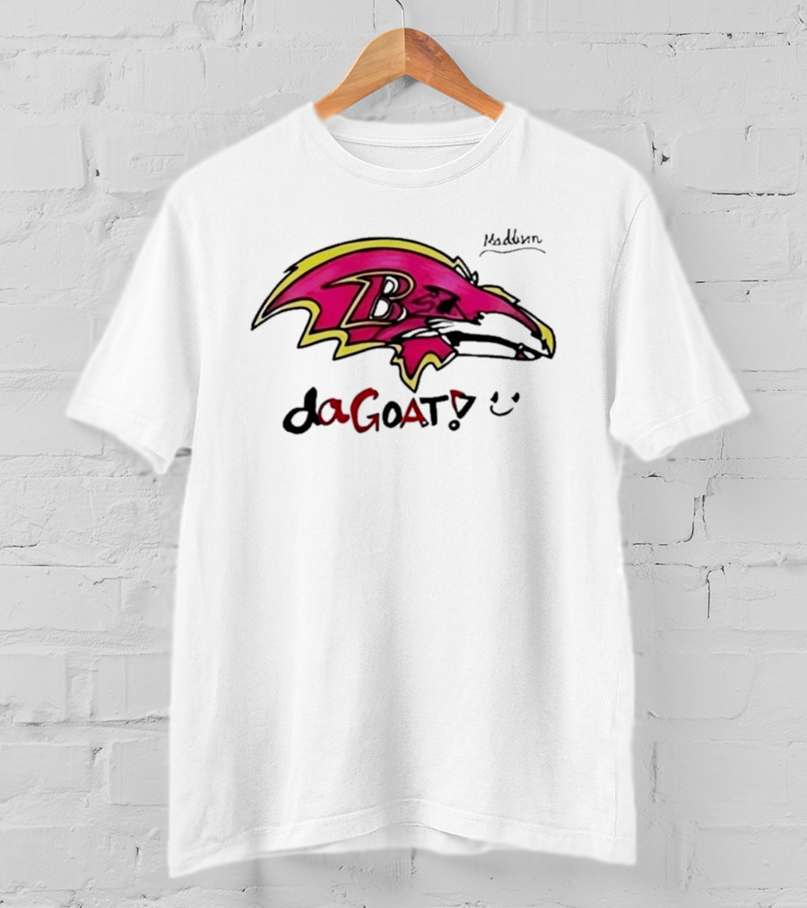 Baltimore Ravens Crucial Catch 2026 Young Heroes Fighting Cancer DaGOAT T-Shirt