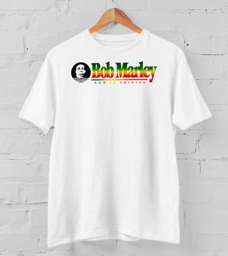 Bob Marley Sun Is Shining Reggae Rasta T-Shirt