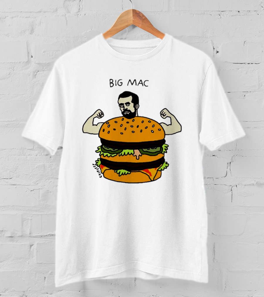 Big Mac Muscle Burger Mac DeMarco Meme T-Shirt