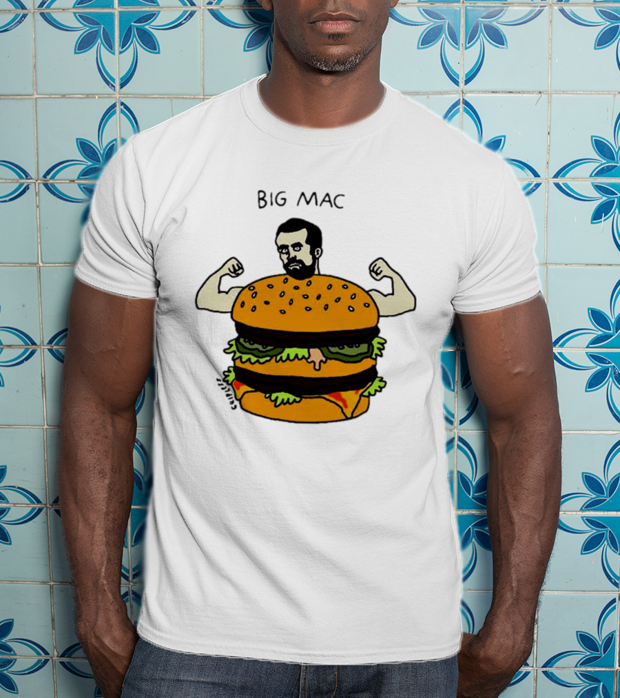 Big Mac Muscle Burger Mac DeMarco Meme T-Shirt