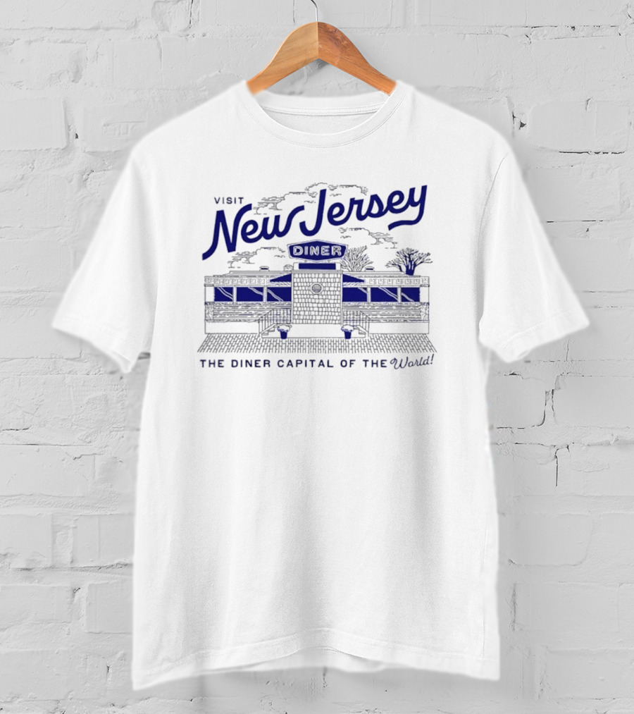 Visit New Jersey Diner The Diner Capital Of The World T-Shirt