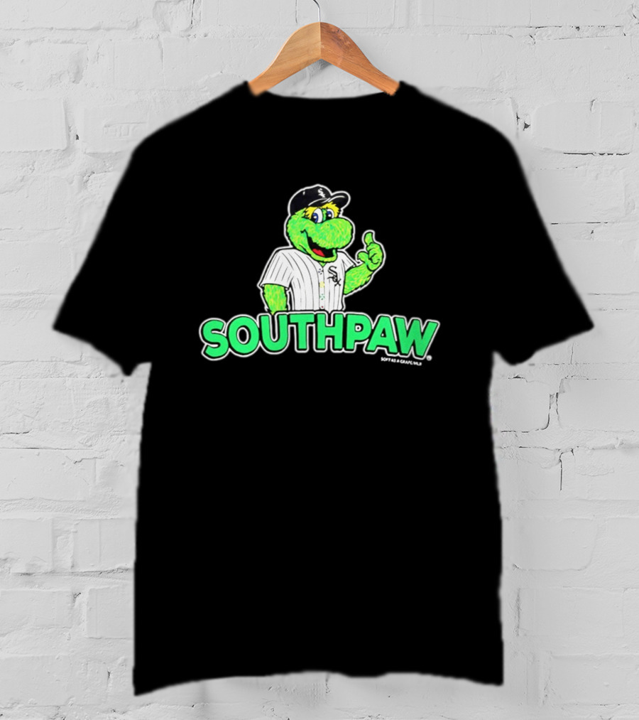 Chicago White Sox Southpaw Mascot Promo MLB Official Merchandise T-Shirt