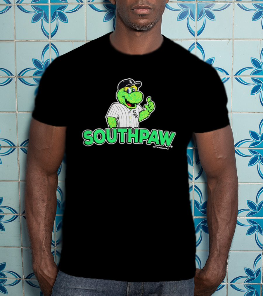 Chicago White Sox Southpaw Mascot Promo MLB Official Merchandise T-Shirt