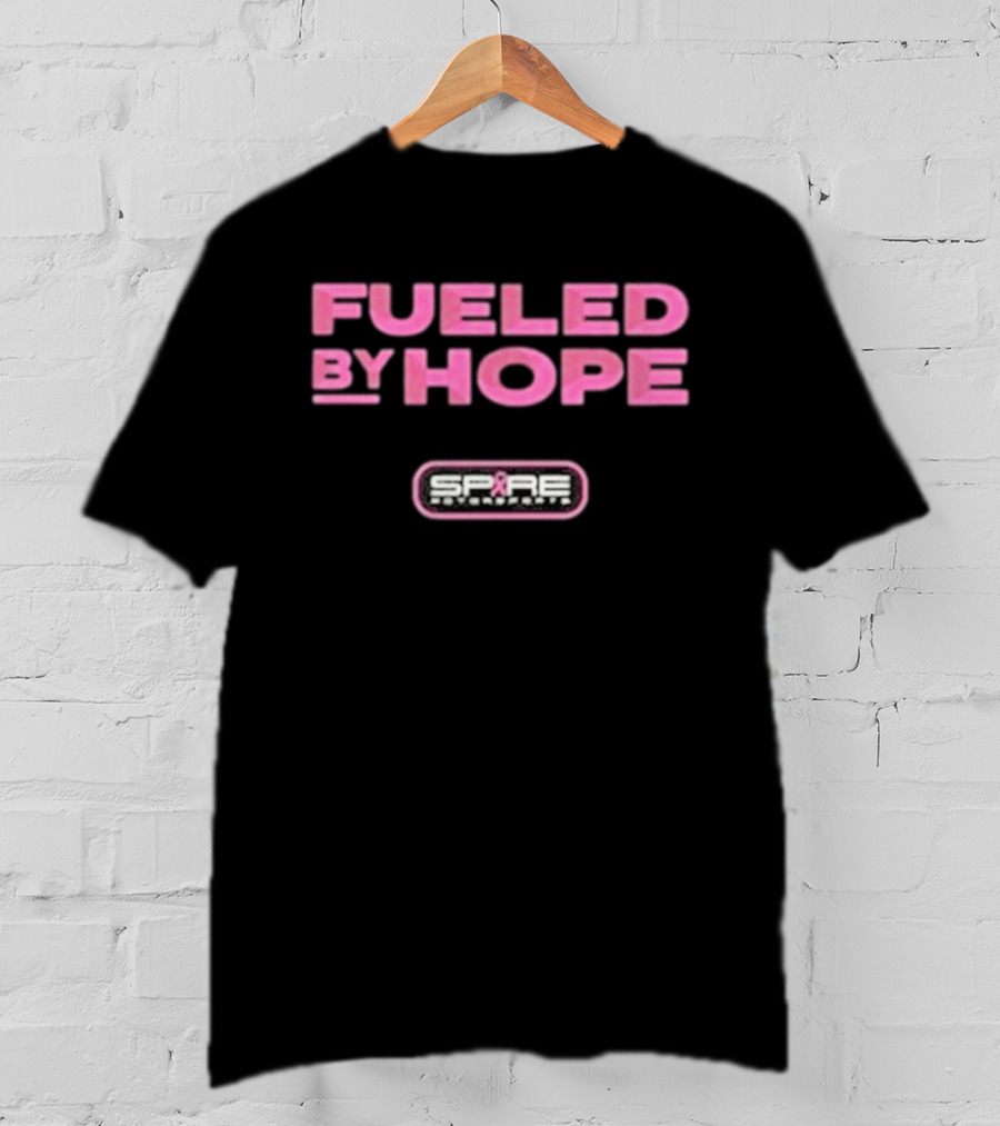 Fueled By Hope Spire Enterprises Pink Ribbon 2026 T-Shirt