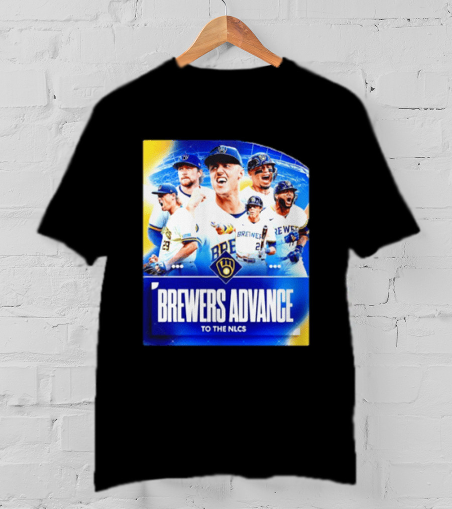 Milwaukee Brewers Advance To The NLCS 2026 Victory Celebration T-Shirt