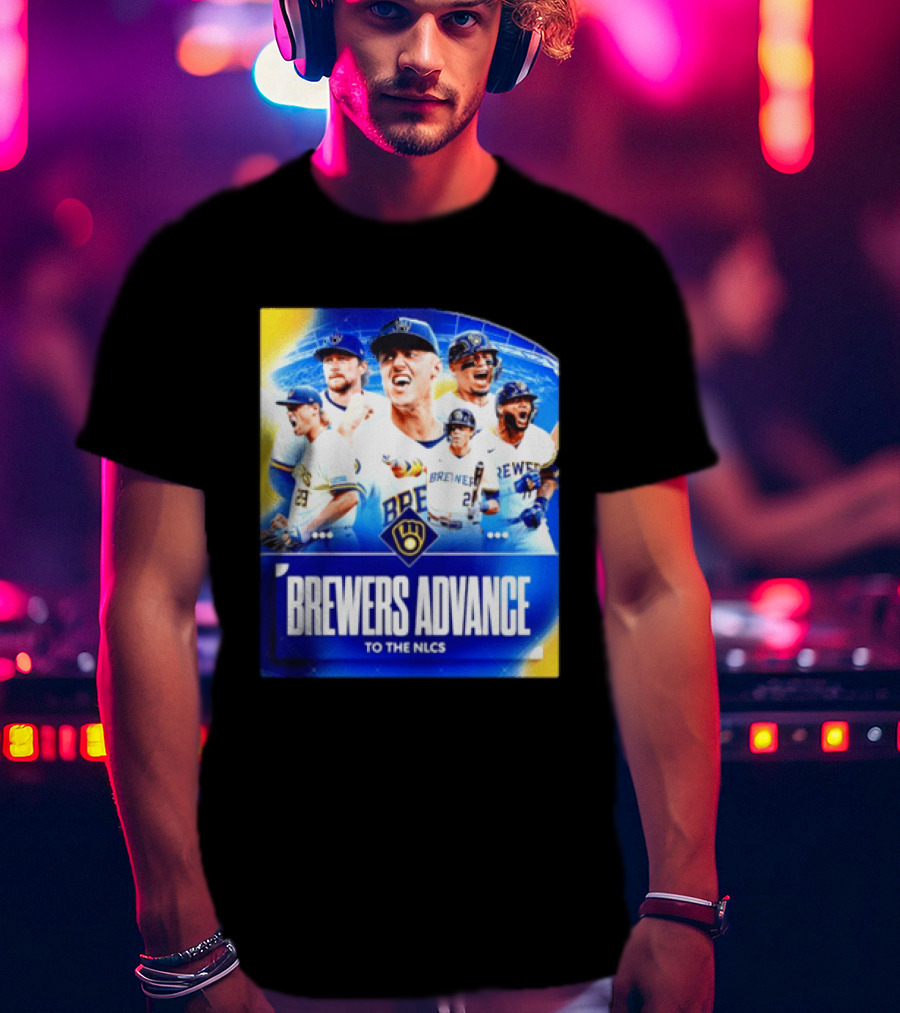 Milwaukee Brewers Advance To The NLCS 2026 Victory Celebration T-Shirt