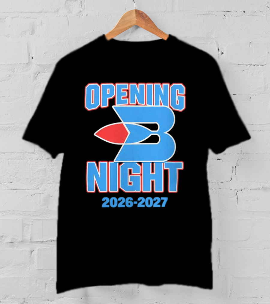Opening Night 2026 2027 Buffalo Braves T-Shirt