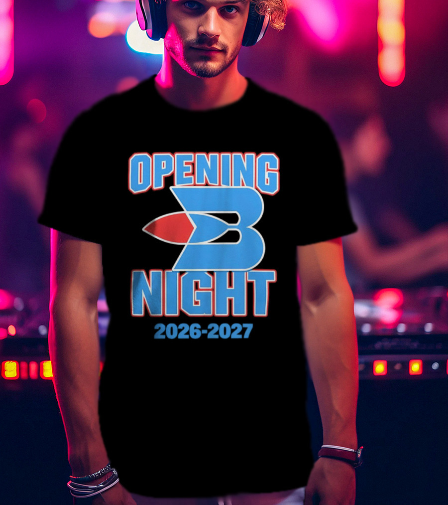 Opening Night 2026 2027 Buffalo Braves T-Shirt